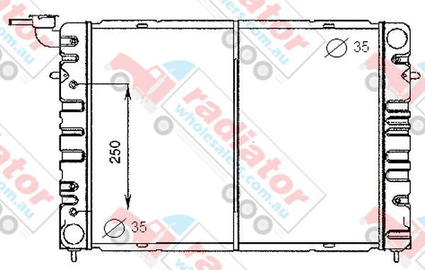 RW027233A Radiator